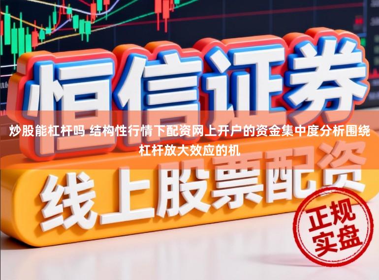 炒股能杠杆吗 结构性行情下配资网上开户的资金集中度分析围绕杠杆放大效应的机
