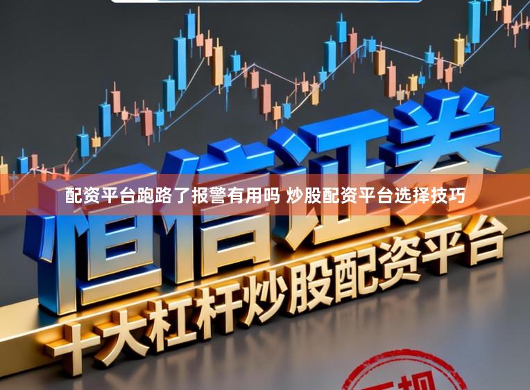 配资平台跑路了报警有用吗 炒股配资平台选择技巧